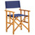  Director's Chairs 2 pcs Solid Acacia Wood Blue A949-45948