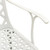  Patio Chairs 2 pcs Cast Aluminum White A949-315574