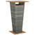  5 Piece Patio Bar Set with Cushions Poly Rattan Gray A949-3064851