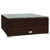  4 Piece Patio Lounge Set with Cushions Brown Poly Rattan A949-317551