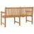  Patio Bench 59.1" Solid Teak Wood A949-316639