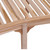  Banana Bench 78.7" Solid Teak Wood A949-310495