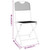  Folding Patio Chairs 4 pcs Expanded Metal Mesh Anthracite A949-317339
