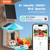 Smart Bird Feeder with Camera, 2K HD AI Identify 10000+ Bird Species, Solar-Powered Bird Watching C E415-DSXTDWNQWDCM68Z6HY3