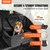 Dog Car Seat, Dog Booster Seat for Car with A Storage Pocket, Clip-On Safety Leash, Sponge and PP C E415-CWZGQCZYSFSQM6UMNV0