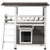 Outdoor Cat House, 2-Story Wooden Cat Shelter with Stairs & Balcony, Elevated Feral Kitty Shelter,  E415-MZMBHSXFSLTK2Z5SS001V0