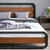 Queen Heavy Duty Modern Industrial Metal Wood Platform Bed Frame with Headboard Q280-MQUBHQ23198