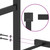  Metal Bed Frame without Mattress with Headboard Black 59.1"x78.7 A949-376228