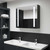  LED Bathroom Mirror Cabinet 35"x5.5"x24.4 A949-325544