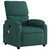  Massage Recliner Chair Dark Green Fabric A949-3206099