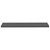  Floating Wall Shelves 2 pcs High Gloss Gray 47.2"x9.3"x1.5" MDF A949-323800
