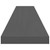  Floating Wall Shelves 2 pcs High Gloss Gray 47.2"x9.3"x1.5" MDF A949-323800