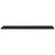  Picture Frame Ledge Shelves 2 pcs Black 31.5"x3.5"x1.2" MDF A949-323933