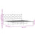  Metal Bed Frame without Mattress with Headboard White 76"x79.9 A949-376281