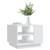  Coffee Table White 21.7"x21.7"x16.9" Engineered Wood A949-810289