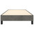  Box Spring Bed Frame Dark Gray Twin Velvet (US Only) A949-3120797