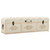  Storage Bench 43.3" Cream Solid Wood Fir A949-345719