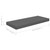  Floating Wall Shelf High Gloss Gray 23.6"x9.3"x1.5" MDF A949-323790
