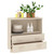  Sideboard HAMAR Honey Brown 33.5"x13.8"x31.5" Solid Wood Pine A949-340496