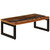  Coffee Table 39.4"x19.7"x13.8" Solid Reclaimed Wood and Steel A949-247338