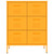  Drawer Cabinet Mustard Yellow 31.5"x13.8"x40" Steel A949-336146