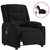  Electric Massage Recliner Chair Black Fabric A949-3206896