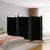  6-Panel Room Divider Black 204.7"x70.9" Fabric A949-350273