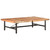  Coffee Table 55.9"x35.4"x16.5" Solid Acacia Wood A949-320655