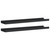  Picture Frame Ledge Shelves 2 pcs Black 23.6"x3.5"x1.2" MDF A949-323932