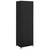  Garden Storage Cabinet Black 23.2"x15.7"x70.9" Poly Rattan A949-319872
