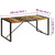  Dining Table 70.9"x35.4"x29.5" Solid Reclaimed Wood A949-247415