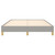  Bed Frame without Mattress Light Gray 59.8"x79.9" Queen Fabric A949-346859