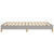  Bed Frame without Mattress Light Gray 59.8"x79.9" Queen Fabric A949-346859