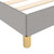  Bed Frame without Mattress Light Gray 59.8"x79.9" Queen Fabric A949-346859