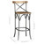  Bar Stool Solid Mango Wood A949-244593