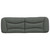  Headboard Cushion "Hvar" Dark Gray 59.8" Fabric A949-374629