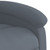  Massage Recliner Chair Dark Gray Velvet A949-371809