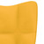  Rocking Chair with a Stool Mustard Yellow Velvet A949-328157