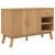  Sideboard OLDEN Brown 44.9"x16.9"x28.9" Solid Wood Pine A949-358606