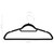  50 pcs Clothes Hanger Set Anti-slip Black Velvet A949-289921