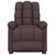  Massage Recliner Dark Brown Fabric A949-289811