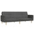  2-Seater Sofa Bed Dark Gray Fabric A949-375785