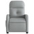  Massage Recliner Chair Light Gray Fabric A949-374206