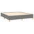  Bed Frame without Mattress Dark Gray California King Fabric A949-347213