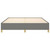  Bed Frame without Mattress Dark Gray California King Fabric A949-347213