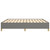  Bed Frame without Mattress Dark Gray California King Fabric A949-347213