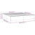  Bed Frame without Mattress Dark Gray California King Fabric A949-347213