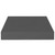  Floating Wall Shelves 2 pcs High Gloss Gray 9.1"x9.3"x1.5" MDF A949-323782