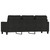  3-Seater Sofa Black 70.9" Fabric A949-359175