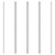  4-Panel Room Divider White 78.7"x86.6" Fabric A949-350198